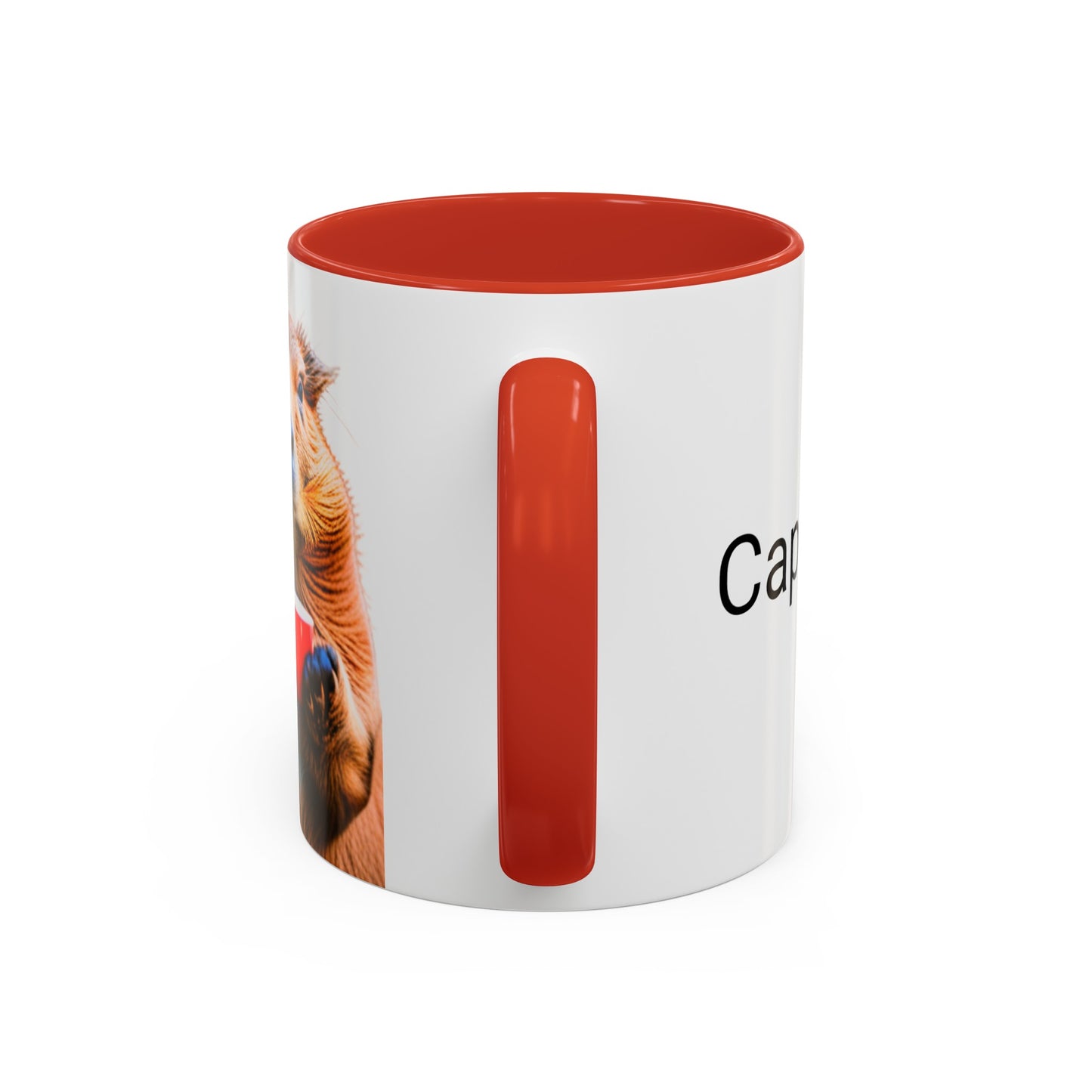 Capy-ccino-bara Accent Coffee Mug, 11oz