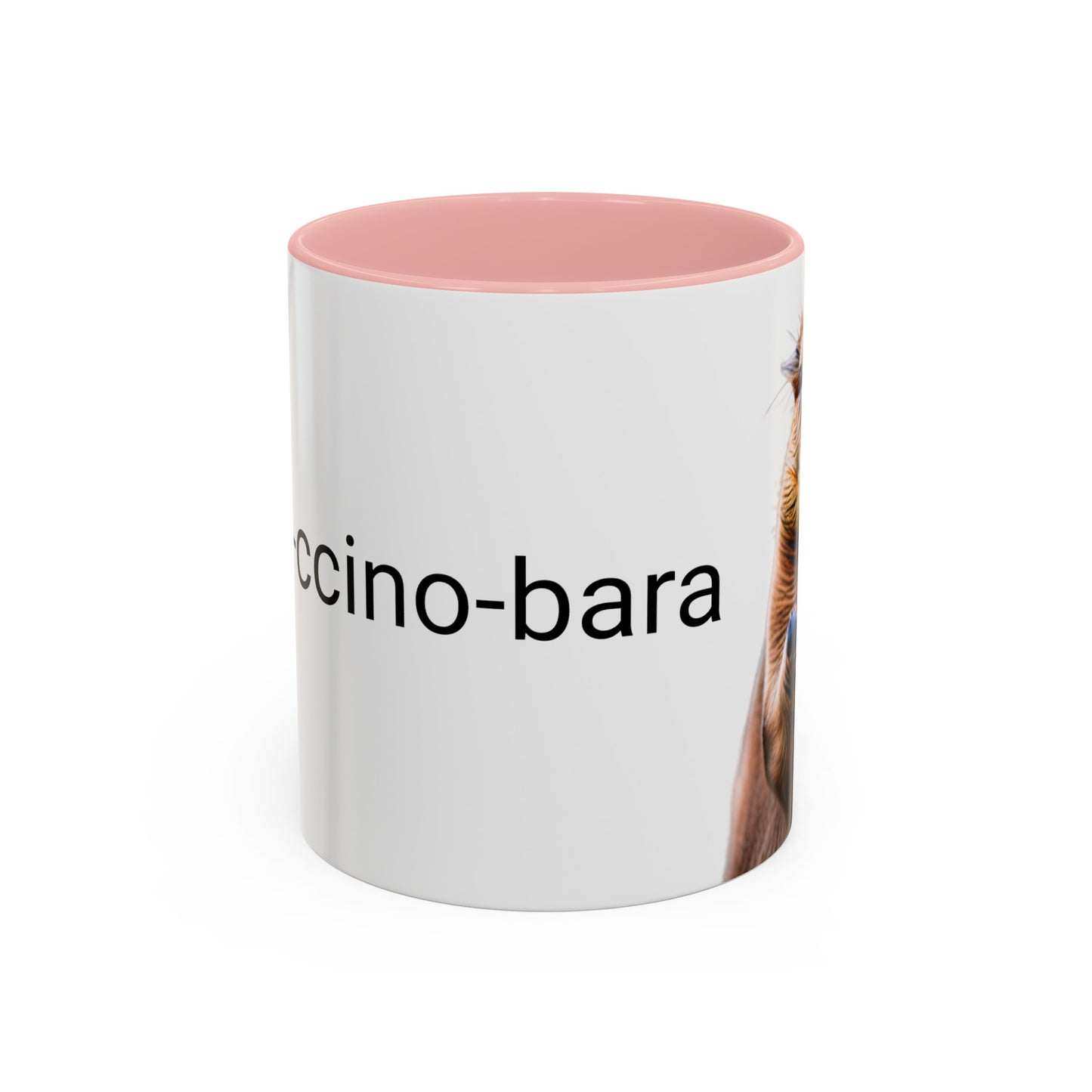 Capy-ccino-bara Accent Coffee Mug, 11oz