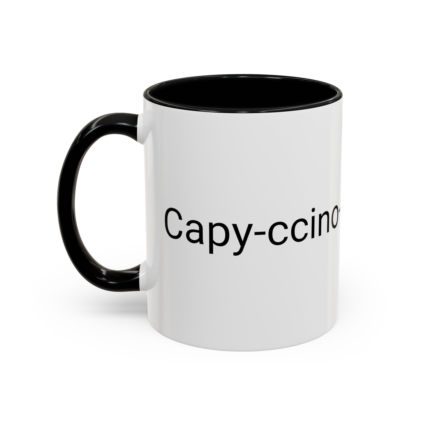 Capy-ccino-bara Accent Coffee Mug, 11oz