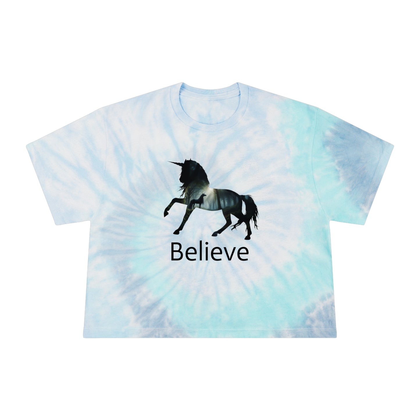 Women's Tie-Dye Crop Tee