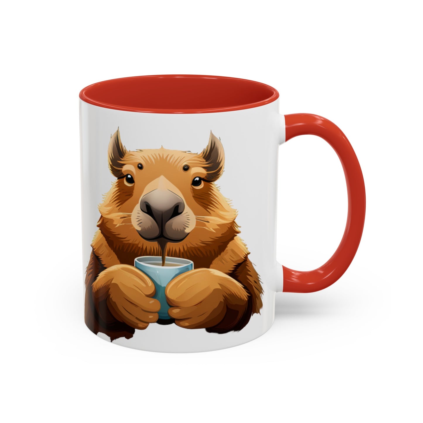 Capybara Accent Coffee Mug, 11oz