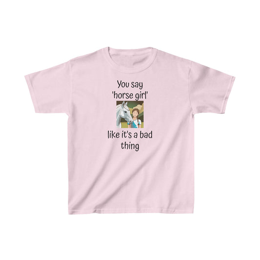 'Horse Girl' Kids Heavy Cotton™ Tee