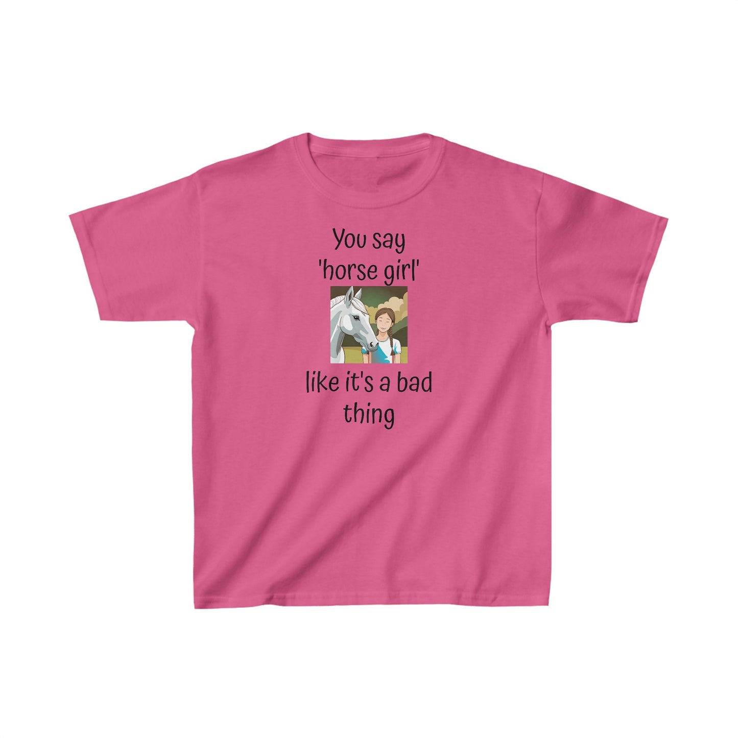 'Horse Girl' Kids Heavy Cotton™ Tee