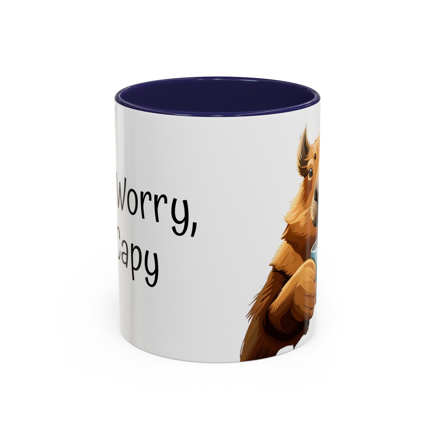 Capybara Accent Coffee Mug, 11oz